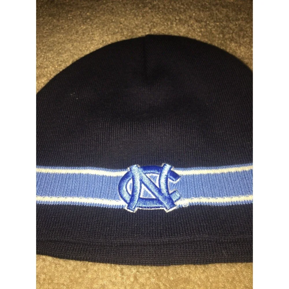 Top Of The Men's World North Carolina Tarheels Beanie Hat Blue Winter